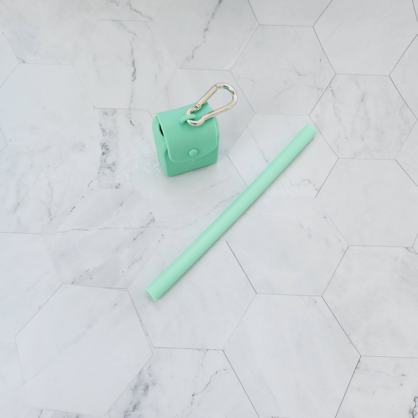 Food Grade Silicone Straw with Carrying Case