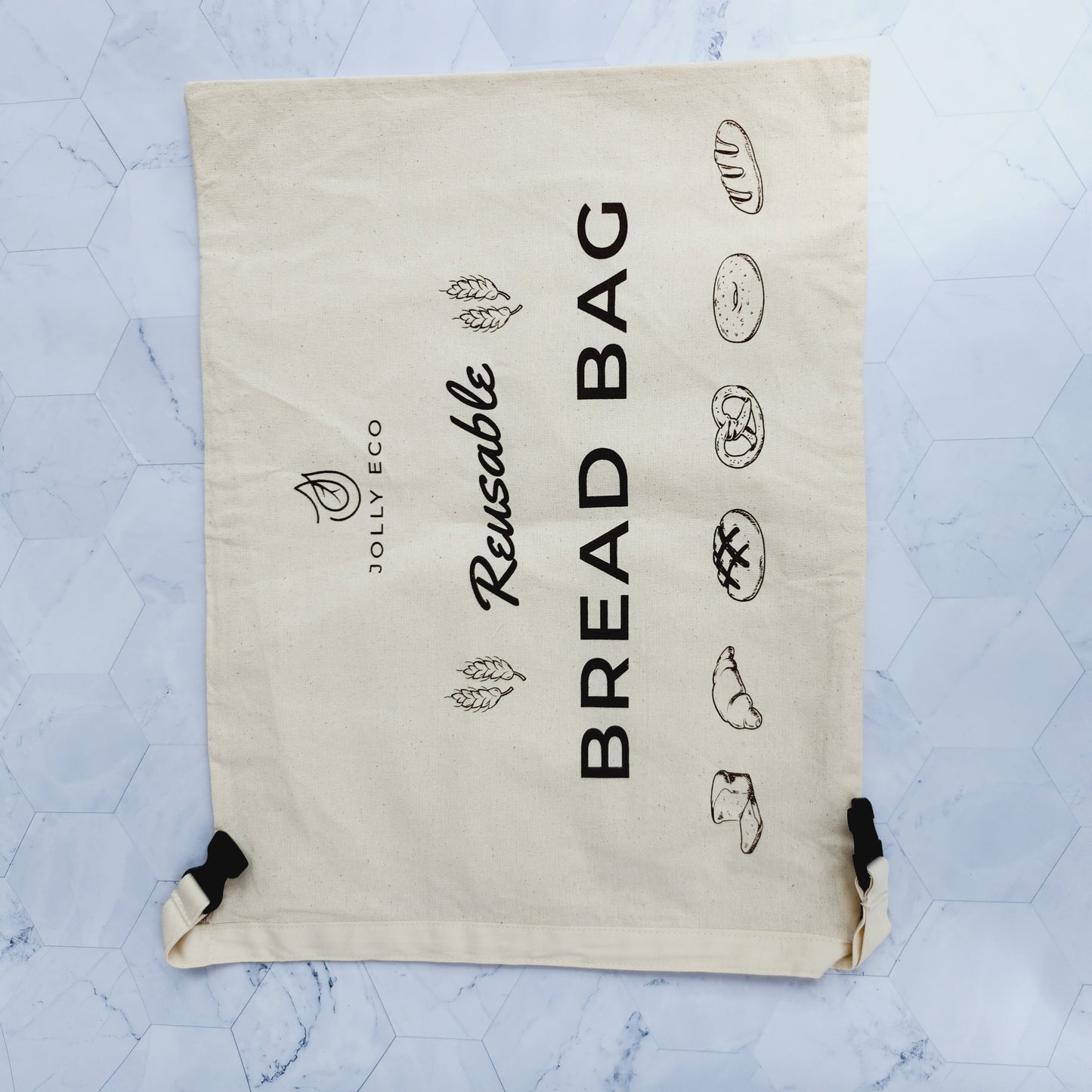 Reusable Bread Bag with Leak-proof insert