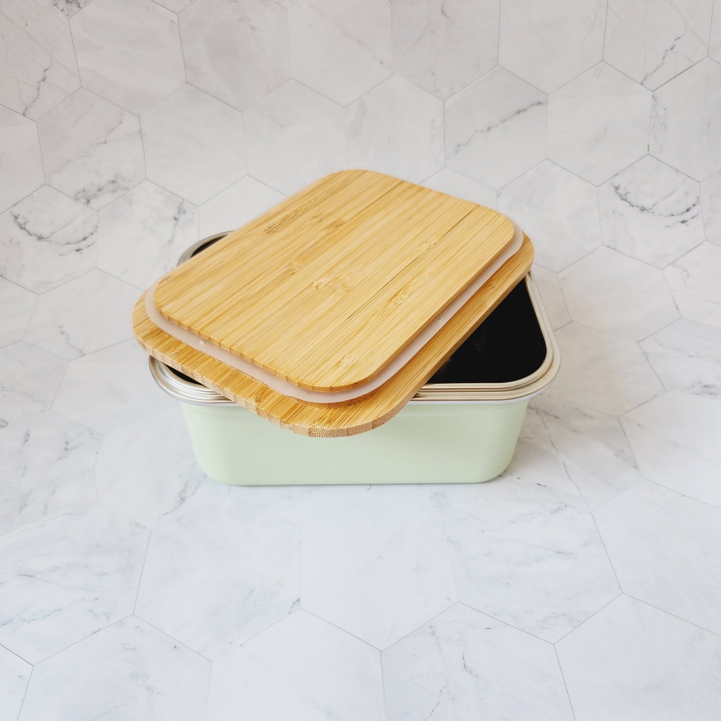 Leak-proof Bamboo Lid Lunch Box