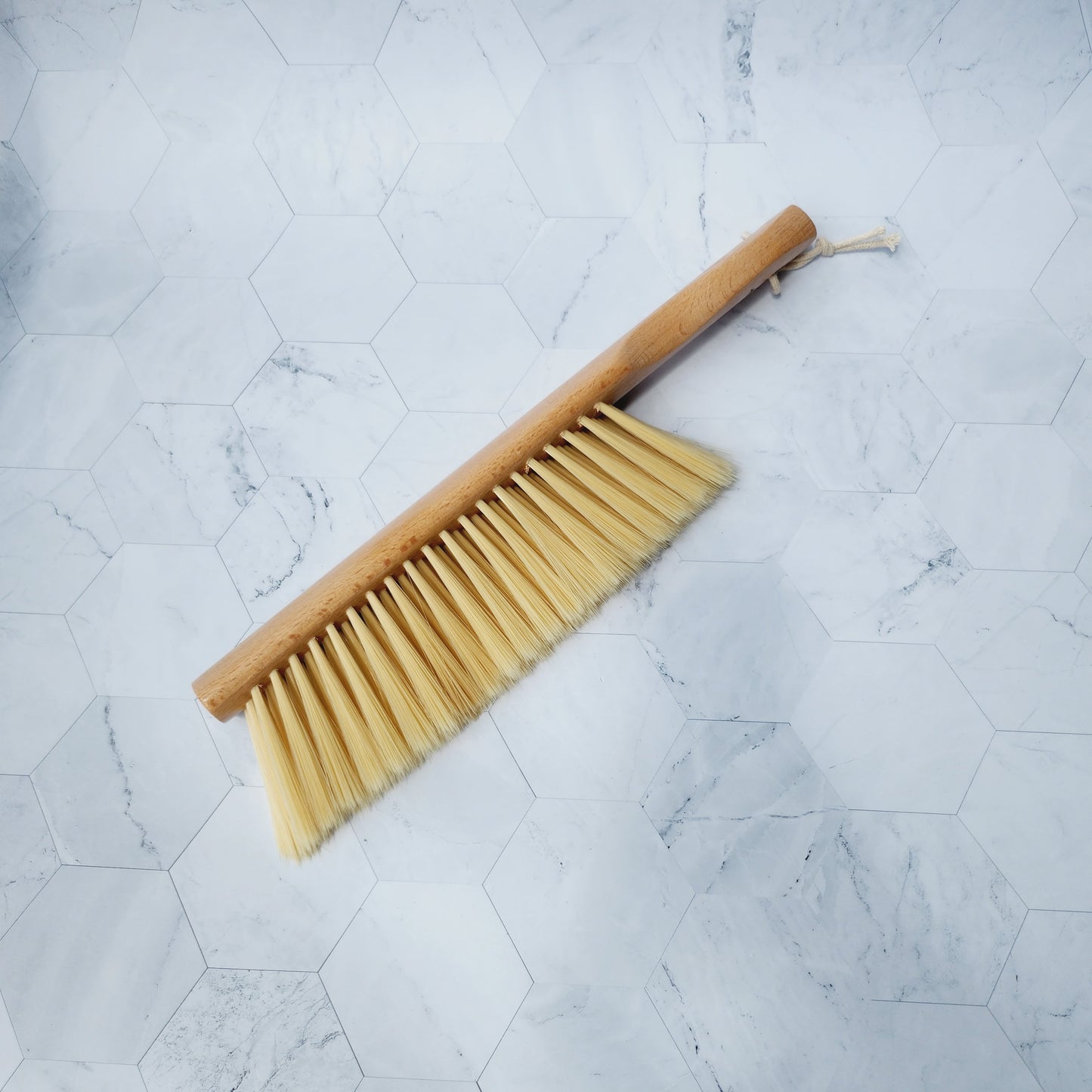 Large Wooden Bed Brush
