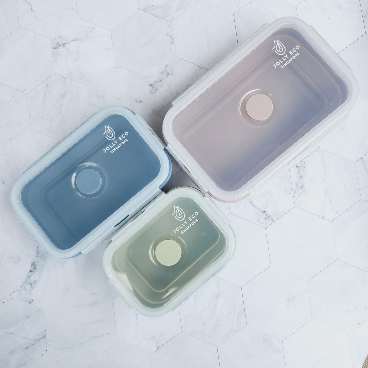 Food Grade Silicone Collapsible Lunch Box