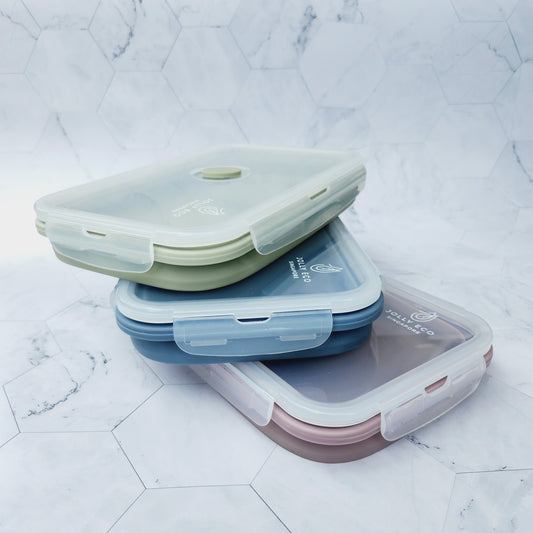 Food Grade Silicone Collapsible Lunch Box